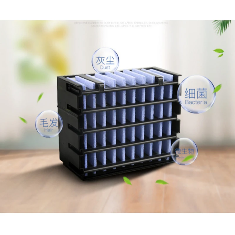 

HX023 Arctic Air cooler Fan Filter Rechangeable for Remove Dust Bacterial Microorganism Portable Air Conditioner 2019