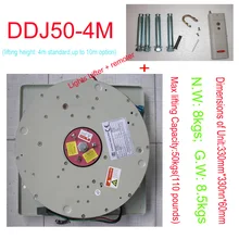 DDJ50-4M Remote Controller Lowering System Chandelier Scolling System Crystal Light Lift Chandelier Hoist,110-120V,220-240V