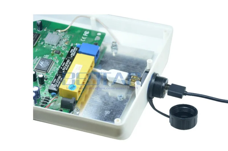 IP67 USB 2 0 4 контактный 3 9 гнездо к гнезду водонепроницаемый разъем для передачи