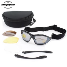 Тактические Солнцезащитные очки UV400 военные очки TR90 армейские солнечные очки Пейнтбол страйкбол Google очки для защиты от ветра