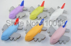 

Modern aeroplane eraser/air plane eraser,hot promotion eraser set / school children eraser set MOQ 30 pieces