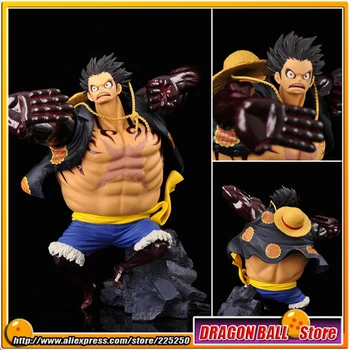 

Anime "One Piece" Original BANPRESTO SCultures BIG Zoukeiou Special Champion 2014 Collection Figure - Gear Fourth Monkey D Luffy