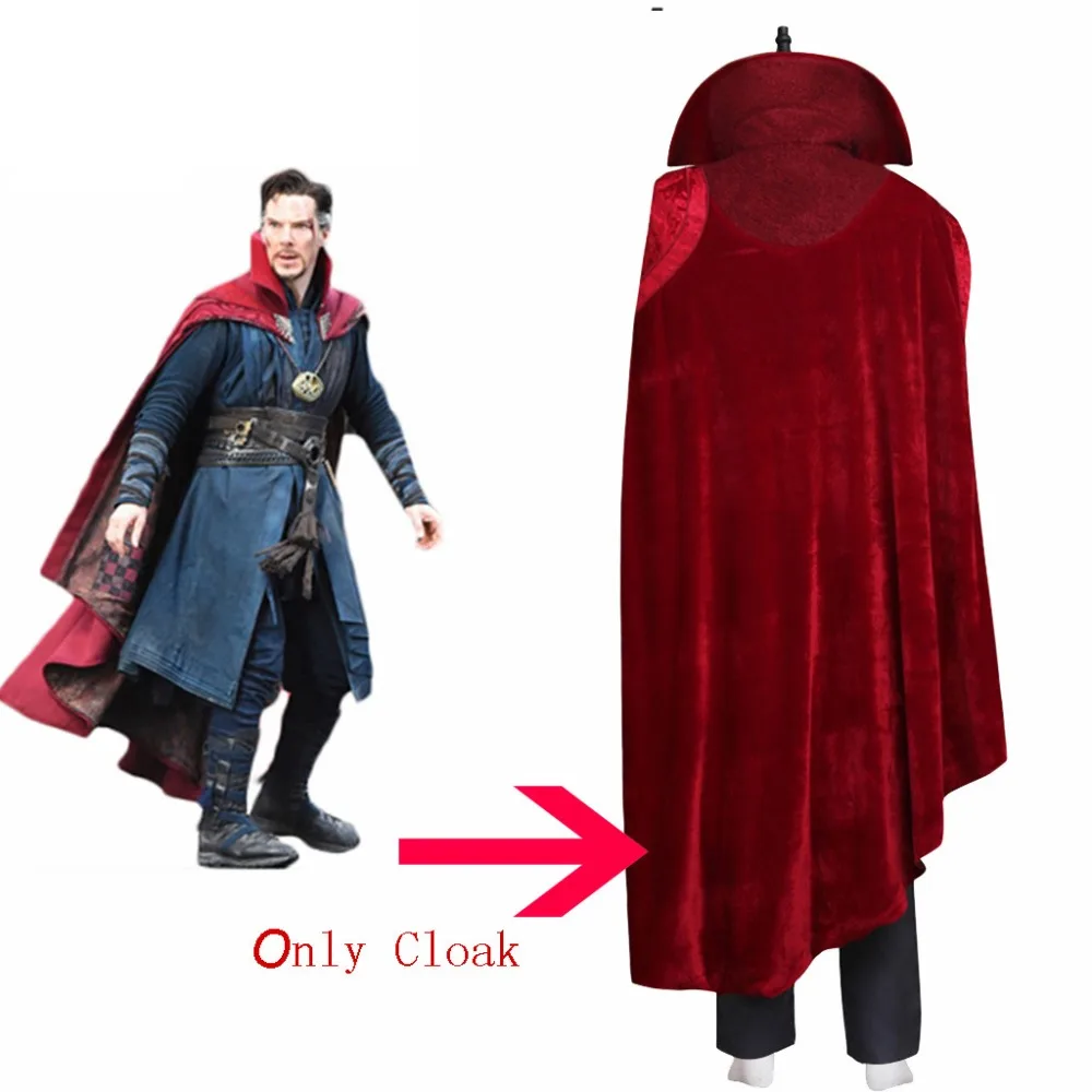 Cosplaydiy Доктор Стрэндж плащ доктор Стивен Винсент странный Бенедикт камбербэтч Мужская куртка костюм Любой Размер L320