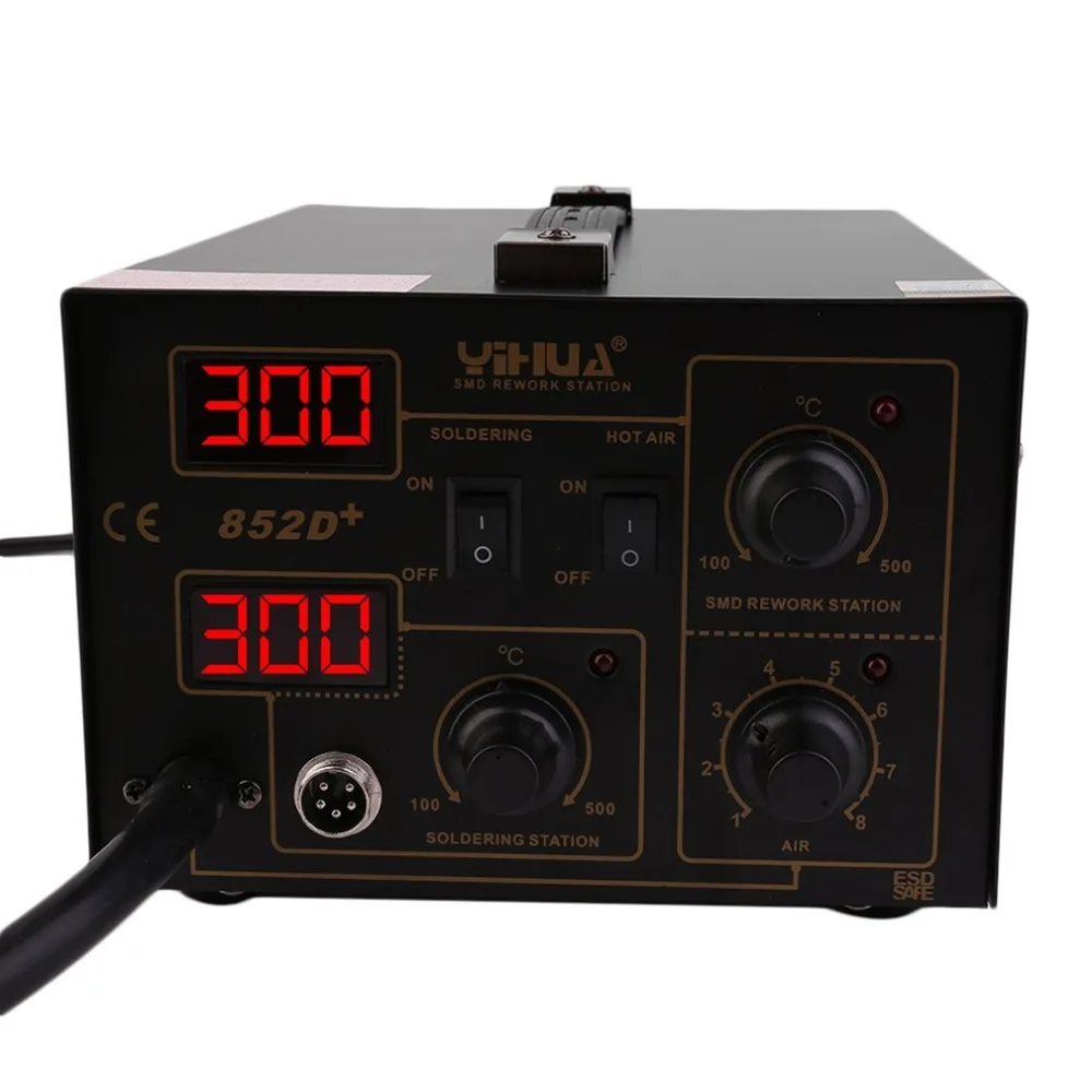 

LED Precise Display 852D Large Power Household Industrial Welding Machine New 400W Accurate Stable Temperature Weld Instrument