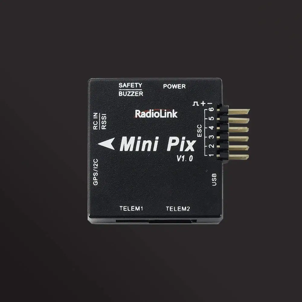 Контроллер полета Radiolink Mini PIX с вибрацией демпфированием по и OSD портом таким же