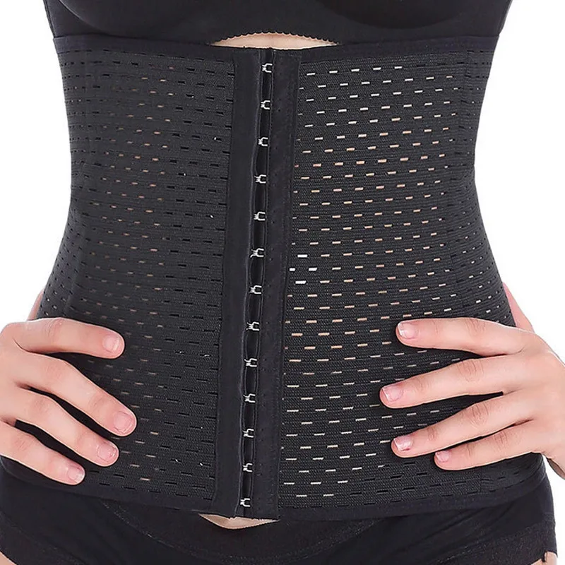 

High Quality Women Breathable Waist Tummy Girdle Glass Waist Trainer Body Shaper Underbust Control Corset For Ladies 2019