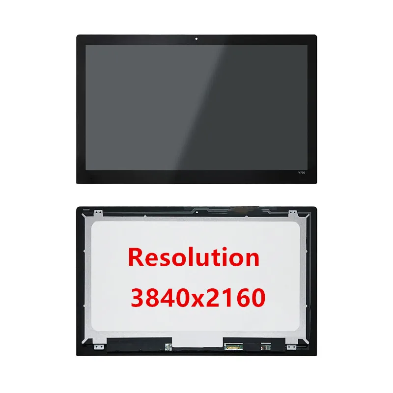 FTD lcd 15,6 ''UHD 4K ЖК-дисплей Панель экрана Переднее стекло для lenovo IdeaPad Y700-15ISK 3840x2160(не сенсорный