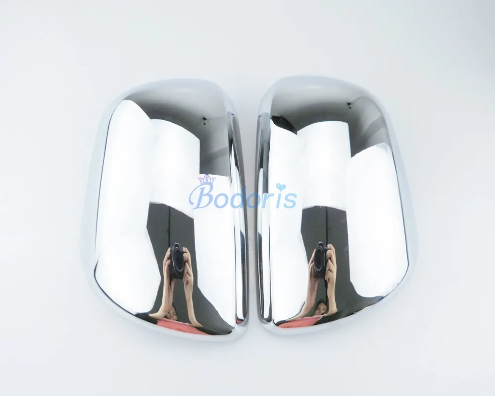 Хромированная Крышка для автомобильного зеркала, Накладка заднего вида, рамка для панели 2011- для Toyota Sienna, аксессуары