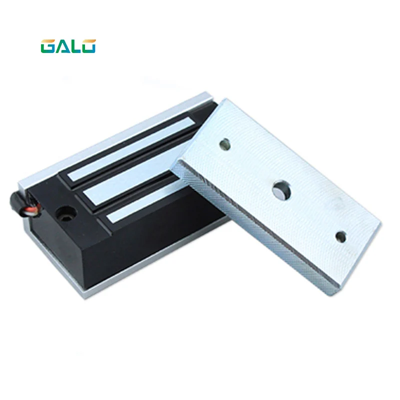 Single Door Electronic Electromagnetic Door Lock Magnetic Lock 60KG /100Lbs For Home Access Control Showcase Cabinet Glass Door
