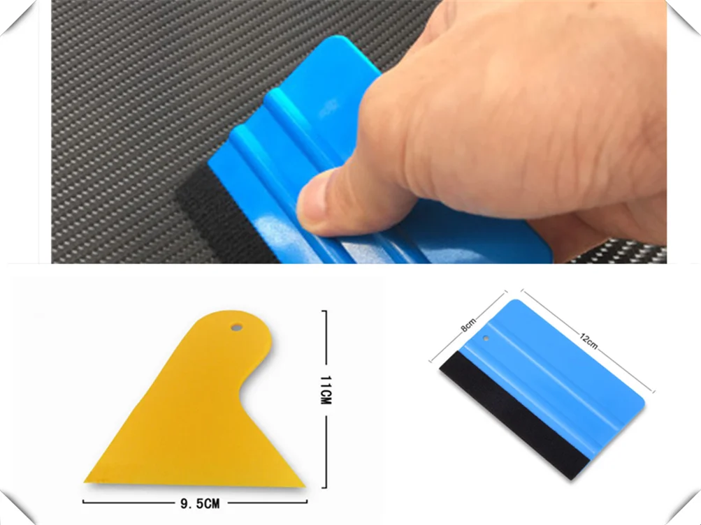 

Car foil scraper color film tool with hair soft scratch advertising stickers for Renault Eolab Twizy Twin-Z Twin-Run Symbol