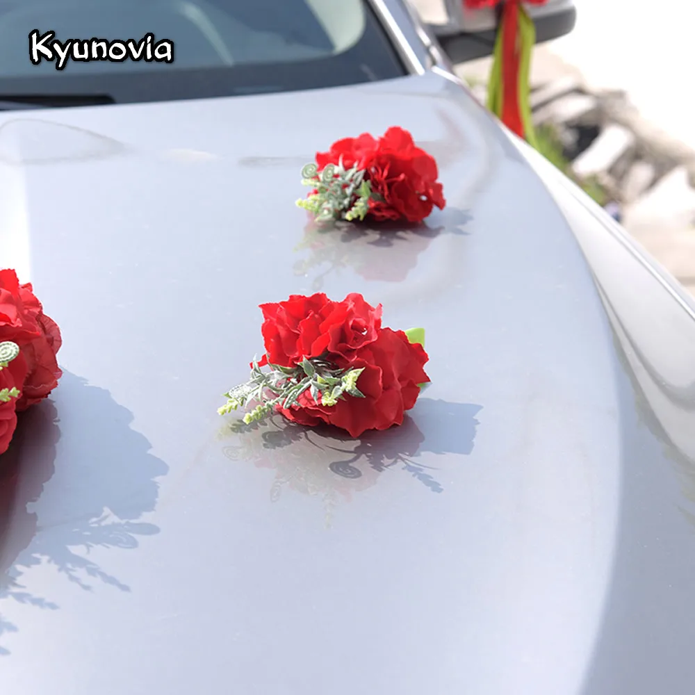 Kyunovia свадебные принадлежности ручки автомобиля и зеркало заднего вида украшения дома вечерние окна Декор День рождения Рождество KY130