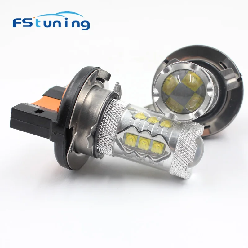 

FSTUNING H15 LED Fog Light Bulbs 80W Auto DRL Driving Lamp 12V 24V Car Styling 6000K white Daytime Running Lights For BMW 220i