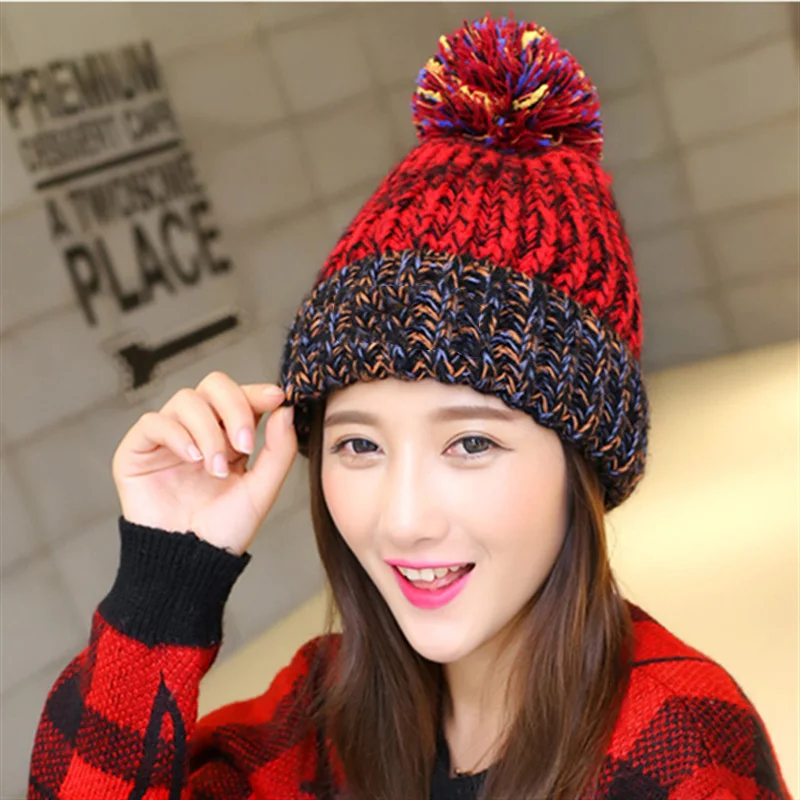 winter hats ball top