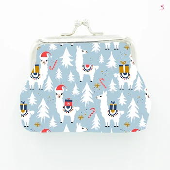 

Alpaca Printed coin wallet for Women Kids Girls Mini Purses Cartoon Pattern Wallet Bag Children Cute Coin Purse small bag