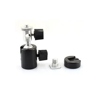 

Flash Shoe Umbrella Holder Light Stand Swivel Metal Bracket C Mount Support For DSLR camera