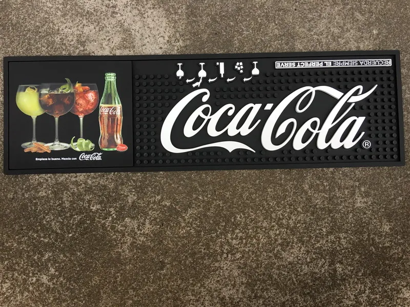 

Waterproof Long Bar Table Mat Soft Rubber Mats Beer Pads