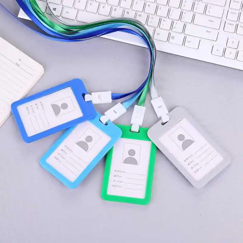 Casual Business Credit Card ID Holders Bag Women Men Travel Plastic Bank Bus Credit Card Holder