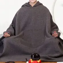 Осенне-зимний высококачественный хлопковый унисекс дзен плащ для медитации, халат, теплый костюм, одежда, буддийский стиль, шаолин, монах, накидка, пальто