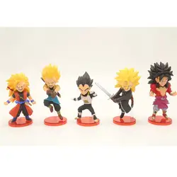 Аниме Dragon Ball Сон Гоку Вегета Broly Супер Saiyan герои Vol.2 Dragonball герои WCF Banpresto ПВХ фигурки героев мальчиков Игрушки