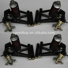 ATV GO KART картинг DIY мотоцикл передняя Коробка передач рулевая подвеска структура поддержка Поворотные Рычаги с амортизаторами