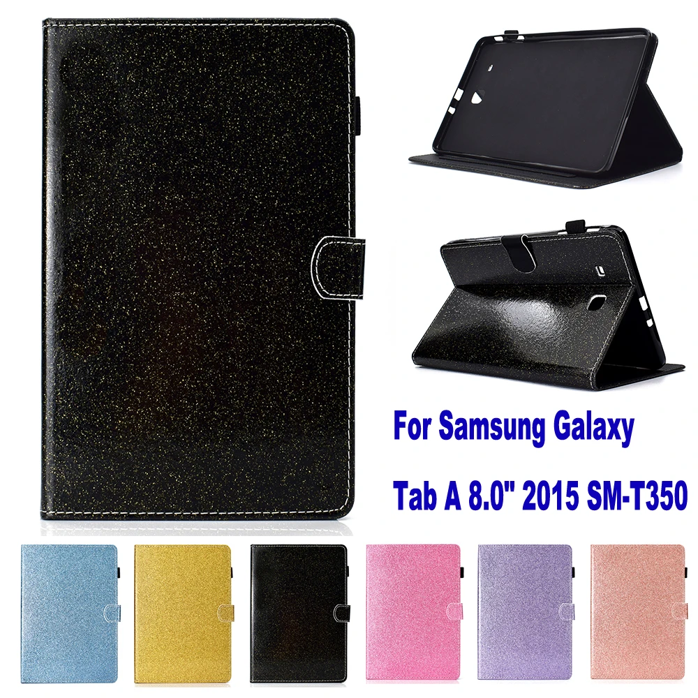 Блестящий чехол-книжка с блестками для Samsung Galaxy Tab E 9 6 дюйма модель T560 SM-T560N