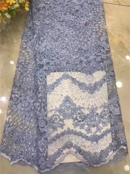 

Elegant wedding/party French tulle mesh material African net lace fabric for sewing dress PDN502(5yards/pc)
