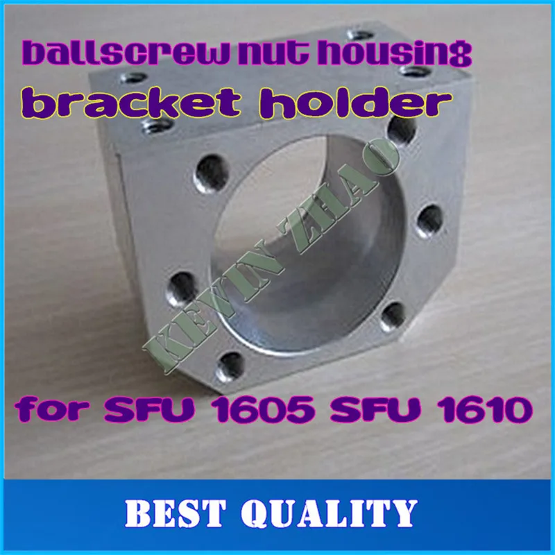 

Free Shipping 3pcs ballscrew nut housing bracket holder for SFU1604 SFU1605 SFU1610 Aluminium Alloy Material for 1605 ball screw