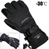 2022 Men's Ski Gloves Fleece Snowboard Gloves Snowmobile Motorcycle Riding Winter Gloves Windproof Waterproof Unisex Snow Gloves ► Photo 1/6