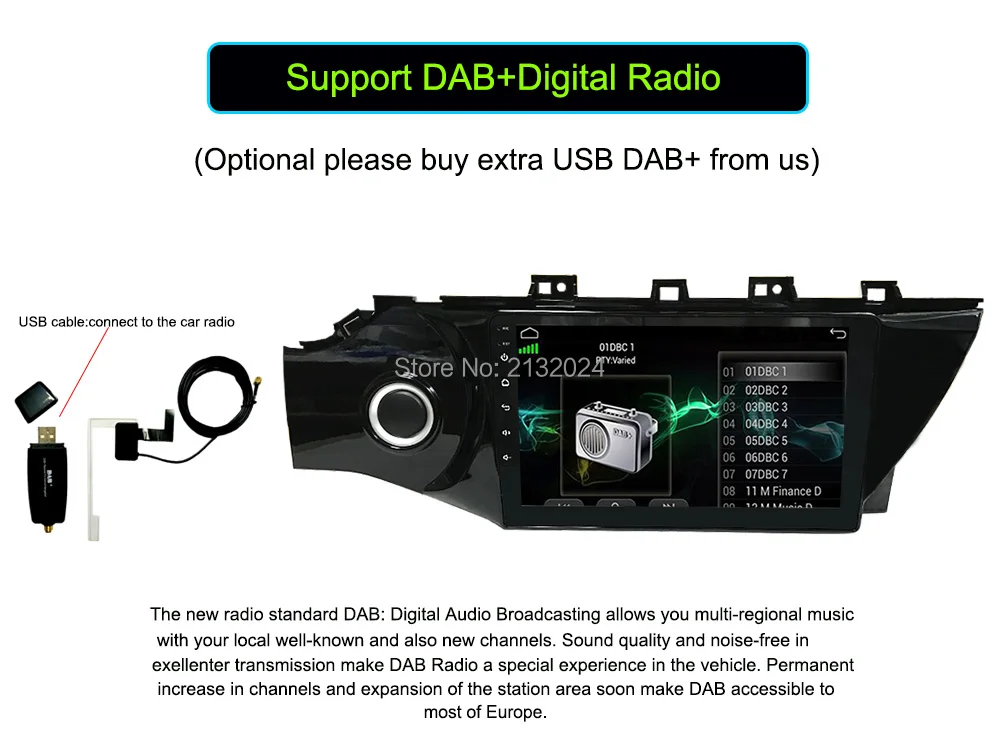 Discount Funrover 9" Android 8.0 2 din Car radio multimedia player for Kia K2 RIO 2017 2018 radio GPS Navigation navi autoradio RDS EQ BT 11