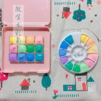 

Japanese Holbein Ldefeated Watercolor Diy Art Supplies Paint Stationery Bricolage Macaronsoptional 12 Colors With Turquoise