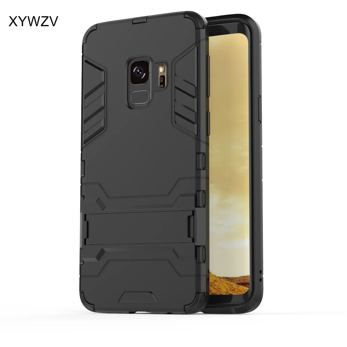 For Samsung Galaxy S9 Case Shockproof Luxury Armor Robot Soft Silicone Phone Cover |