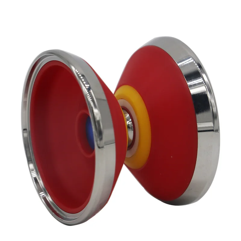 Новое поступление йо ампир цунами йо ЧПУ металлическое кольцо йо-йо для профессионального йо-йо плеер металл и материал ром Классические игрушки - Цвет: red