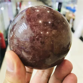 

DHMSZB 50-70mm Natural red ghost garden crystal stone stone quartz mineral ball earth ball chakra reiki healing