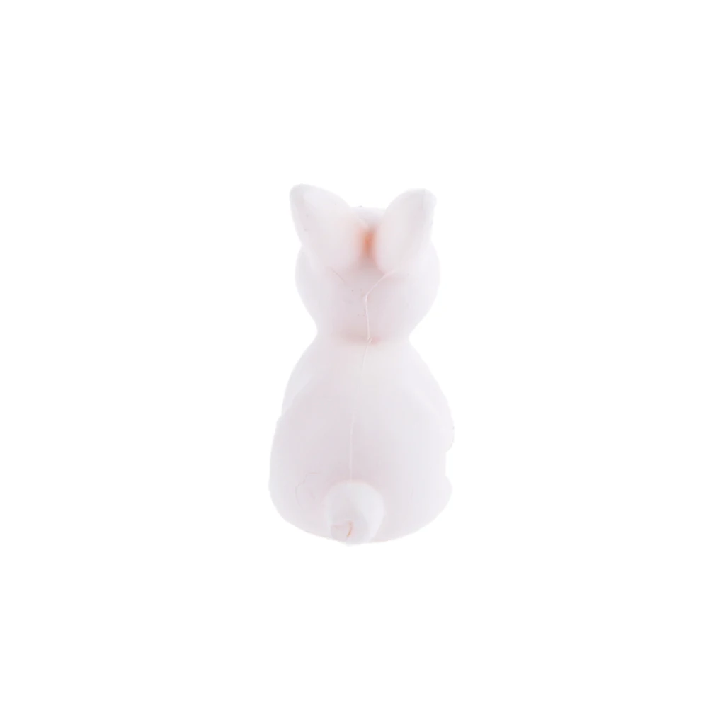 10 pcs  Resin Miniature Garden Ornaments Miniature Ornaments Decor Cute Rabbit Moss Micro Landscape Decorative Gardening