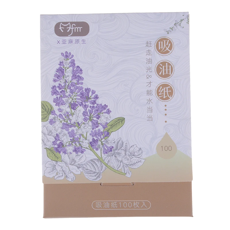 100 шт./пакет масло для лица Blotting Papers салфетки для удаления излишка масла лицо очищение, лечение акне масло для глубокого очищения Управление