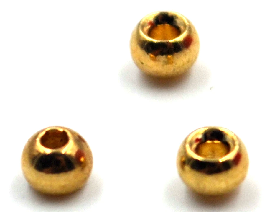 MNFT 20 шт 3,4 мм вольфрамовые бусины золото сборочное приспособление Nymph головной шар шарики материалы для завязывания мух