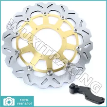 for Honda CR CRF CRE R E X F SUPERMOTARD 125 250 450 04 05 06 07 08 09 Oversize 320mm Front Brake Disc Rotor Bracket Adaptor
