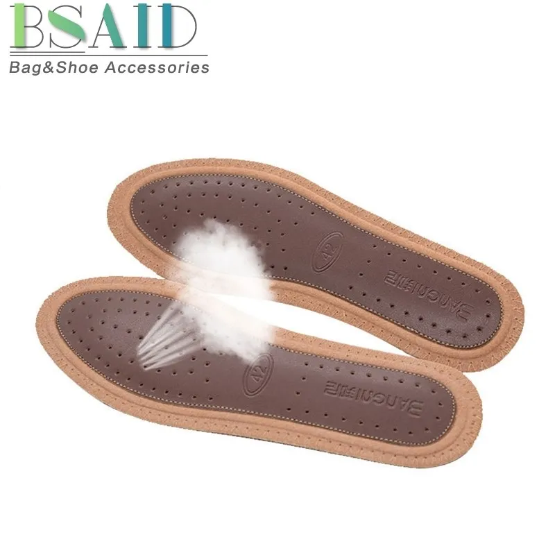 BSAID Breathable Bamboo Charcoal Insoles,1 Pair Absorb Sweat Deodorant