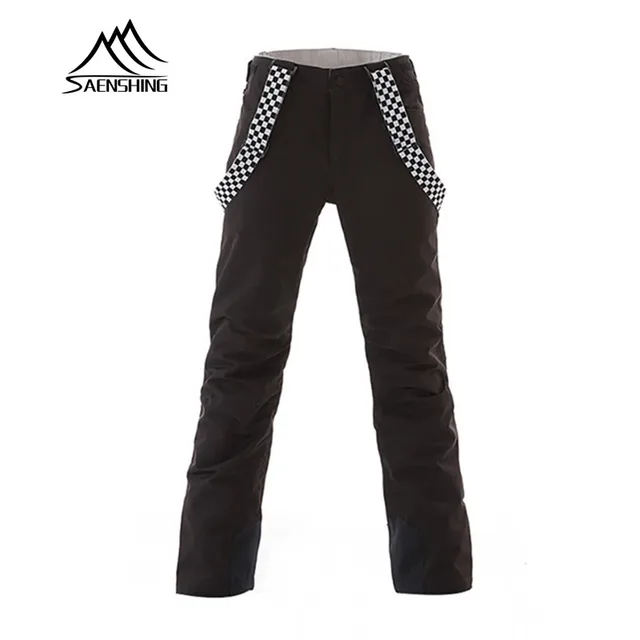 US $39.18 SIMAINING Winter Women Ski Pant Waterproof Cotton Pad Warm Snowboard Snow Pants Outdoor Skiing Ski 