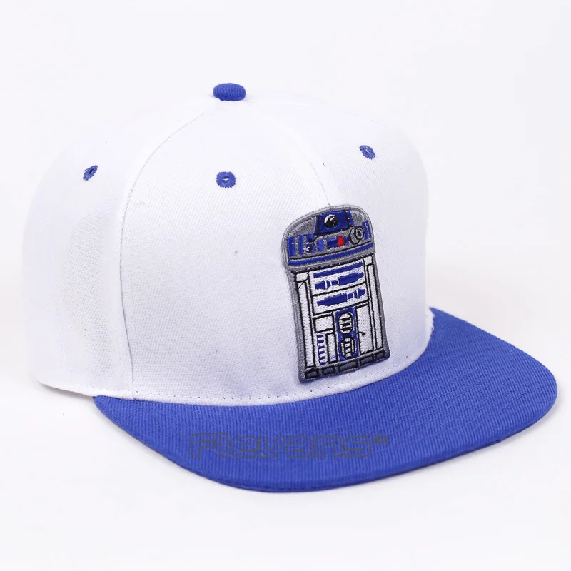 Звездные войны Робот R2-D2 Snapback Кепки s'cool Hat взрослых Бейсбол Кепки Bboy шапки хип-хоп для Для мужчин Для женщин