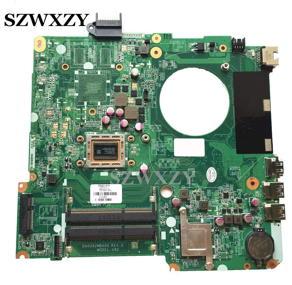 Материнская плата Reboto для ноутбука HP 15 N DA2U92MB6D0 737140 501|motherboard for hp|laptop motherboardhp 15-n |