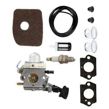 

Replacement Carburetor & 2pcs Transparent Primer Bulbs For Stihl SH56 Blowers