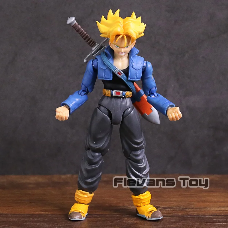 Дешево СВЧ S. H. Figuarts Dragon Ball Z Супер Saiyan Мужские Шорты для купания ПВХ фигурку Коллекционная модель игрушки