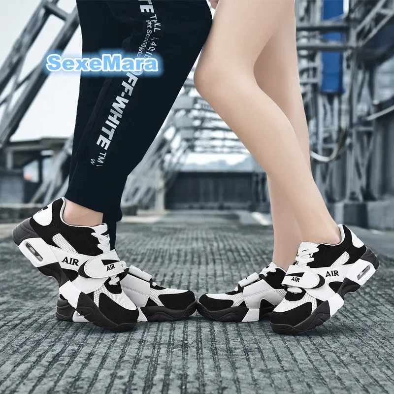 

couple sport shoes woman Air damping Sneakers Women Flynit Running shoes men Trainers Trekking Travel non-slip zapatos mujer