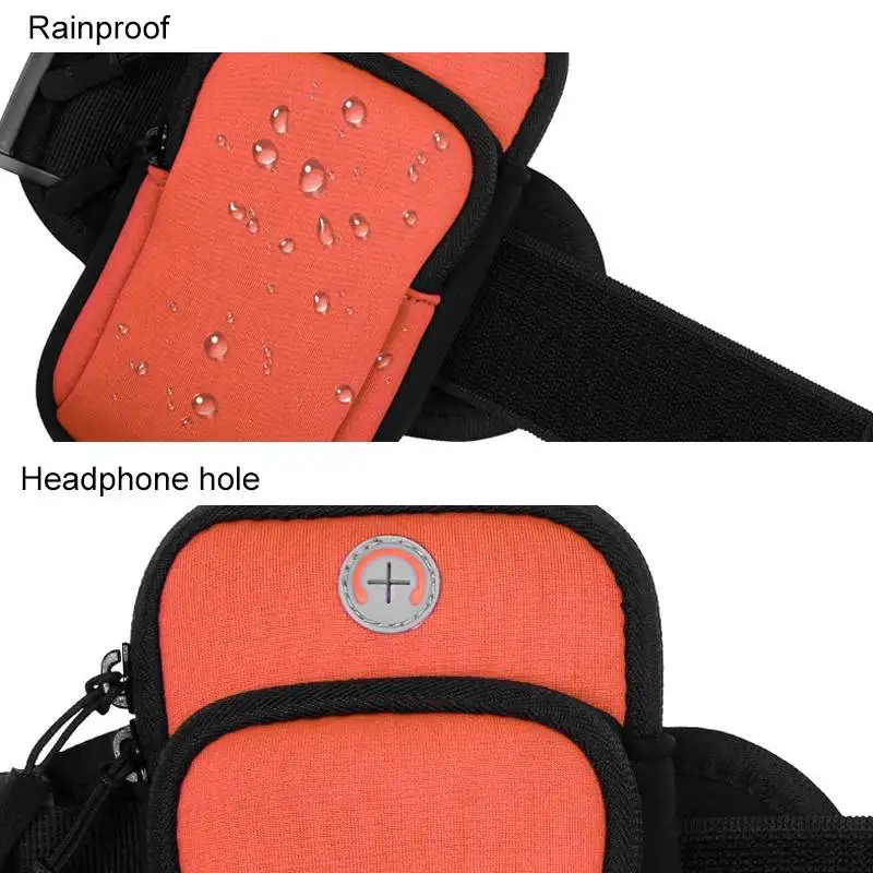 6," Универсальный держатель для мобильного телефона, непромокаемая спортивная сумка на руку для телефона, спортивная сумка для бега, сумка на руку, чехол