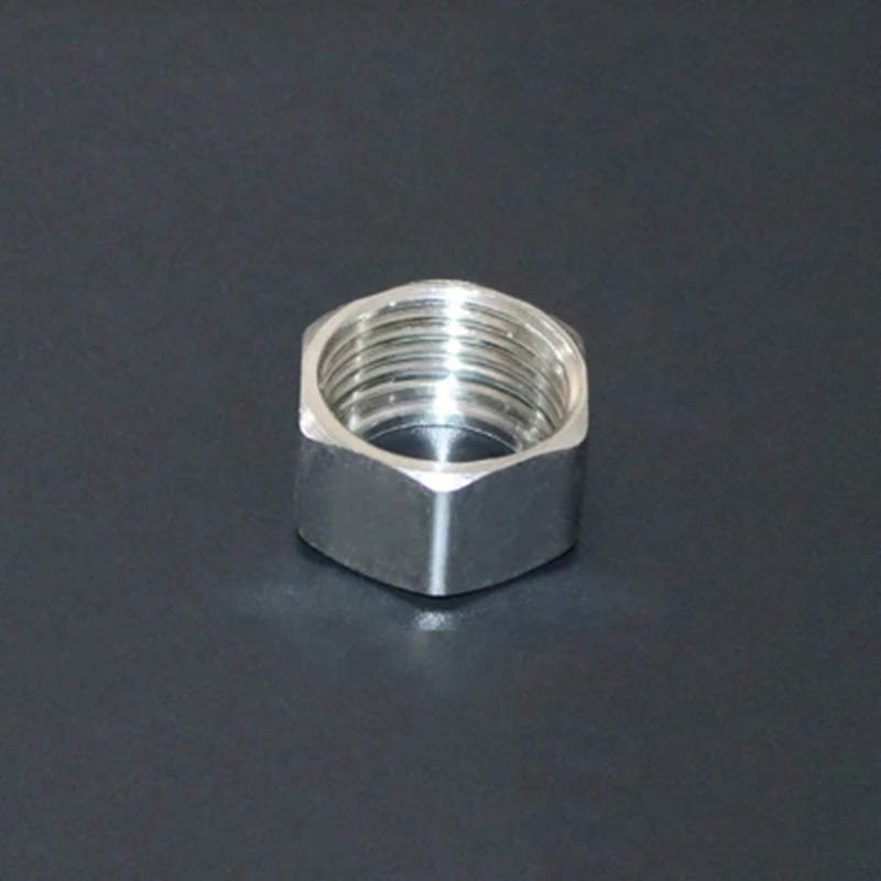 

201 Stainless Steel 1/2" BSP Female Thread Nut For Stainless Steel Bellows Corrugated Pipe Fit 16.8mm OD Pipe