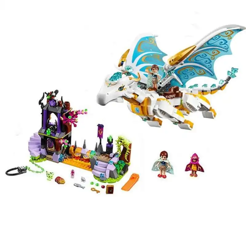Elves Queen Dragon/'s Rescue 6 Style Compatible Lego/'s Building Bricks 41179