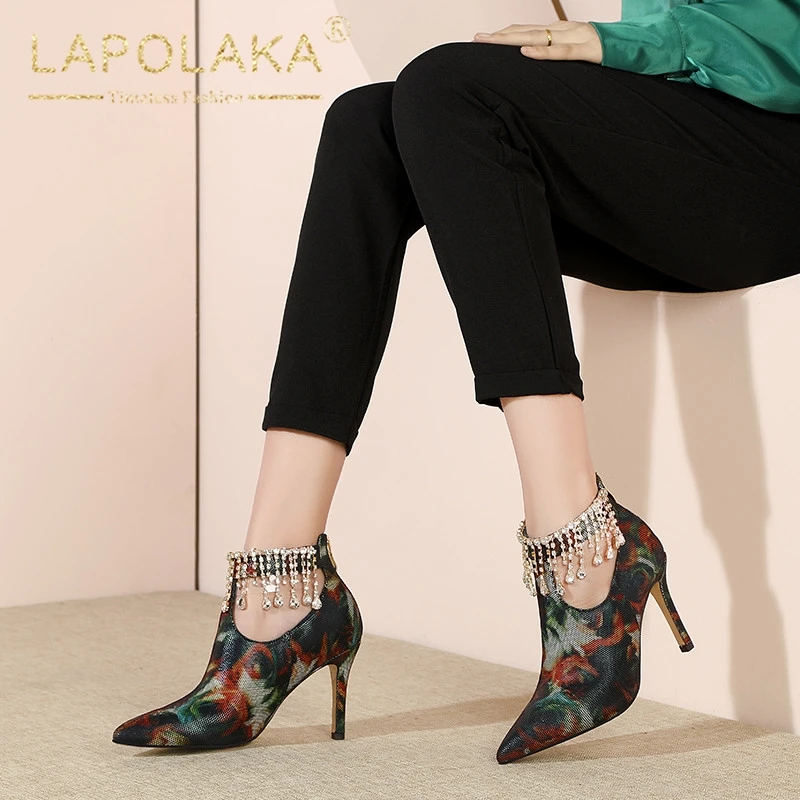 Up Partie Pointu De Army Femme Suede Spéciale Green Grande Chaussures Mariage Offre Bout Lapolaka Zip Hauts Pompes Taille Talons 33 40 Kid qHPO6WFzwx