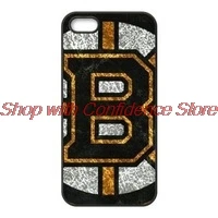 НХЛ Бостон Брюинз логотип чехол для iPhone 4s 5s 5c 6 s Plus iPod touch 4 5 Samsung Galaxy s2 s3 s4 s5 mini s6 край