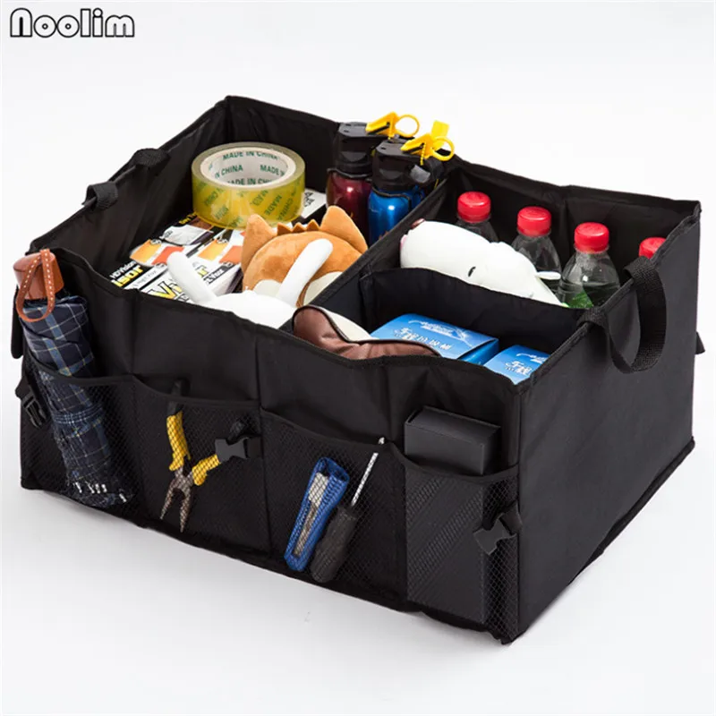 

NOOLIM Car Storage Box Waterproof Folding Car Trunk Storage Case Multifunction Car Trunk Bag Organizer Auto Interior Accessories